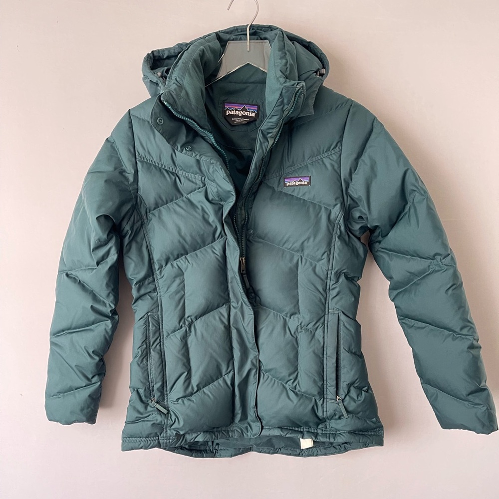 Patagonia Down With It Insulated hooded Parka‎ coat Small